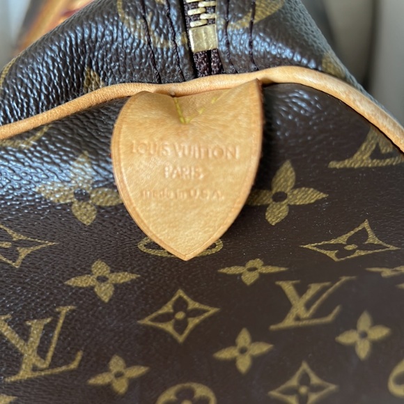 Euc Louis Vuitton monogramme Speedy 35 - Picture 3 of 16
